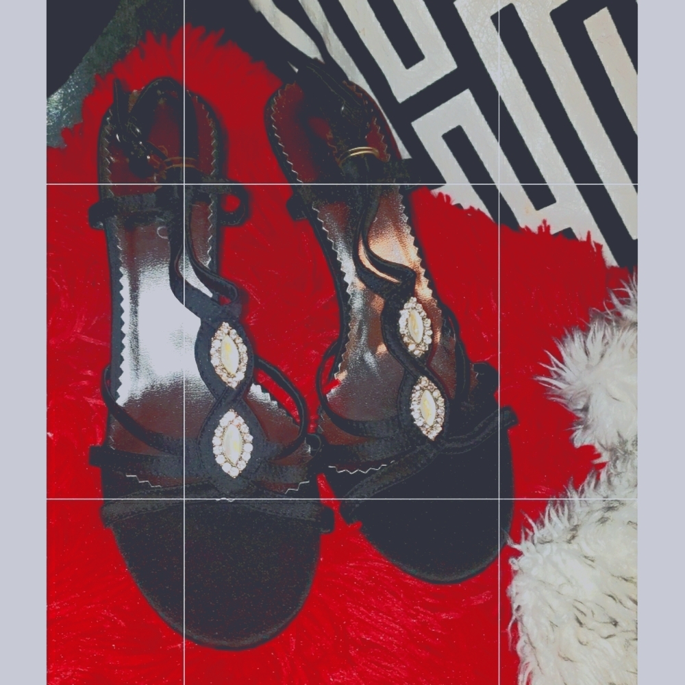 Classy Strappy Low Heels